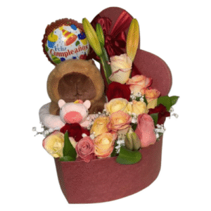 Box Feliz Cumpleaños con Peluche