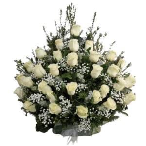 Arreglo de Condolencias 30 Rosas
