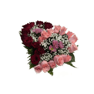 Arreglo Corazón de Rosas