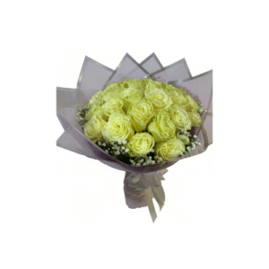 Ramo Redondo 25 Rosas Blancas