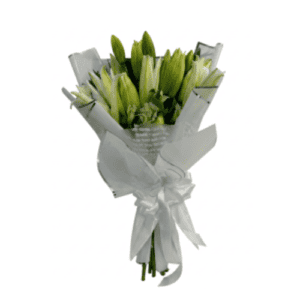 Ramo 6 Liliums Blancos