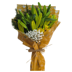 Ramo 3 Liliums Amarillos