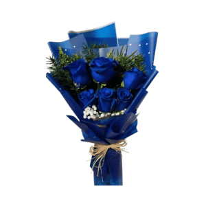 Ramo 6 Rosas Azules