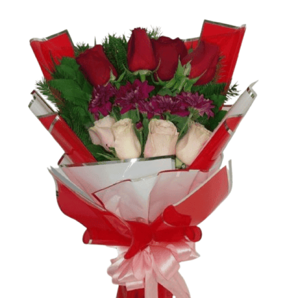 Ramo 8 Rosas — Florería Frida Flores Rancagua