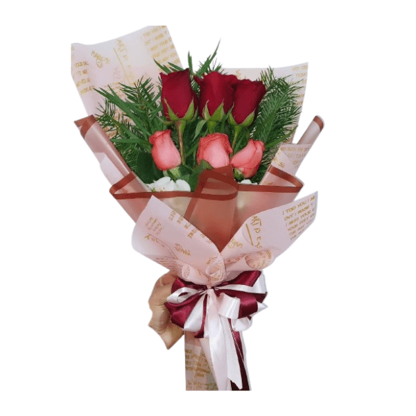 Ramo 6 Rosas — Florería Frida Flores Rancagua