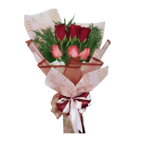 Ramo 6 Rosas — Florería Frida Flores Rancagua