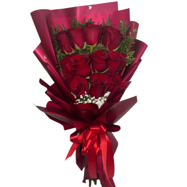 Ramo 12 Rosas — Florería Frida Flores Rancagua