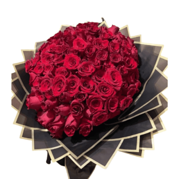 Ramo De 100 Rosas — Florería Frida Flores Rancagua