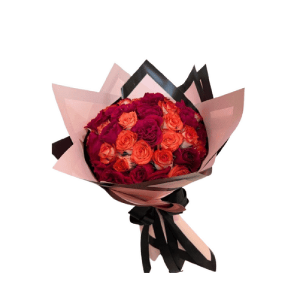 Ramo 50 Rosas Bicolor — Florería Frida Flores Rancagua