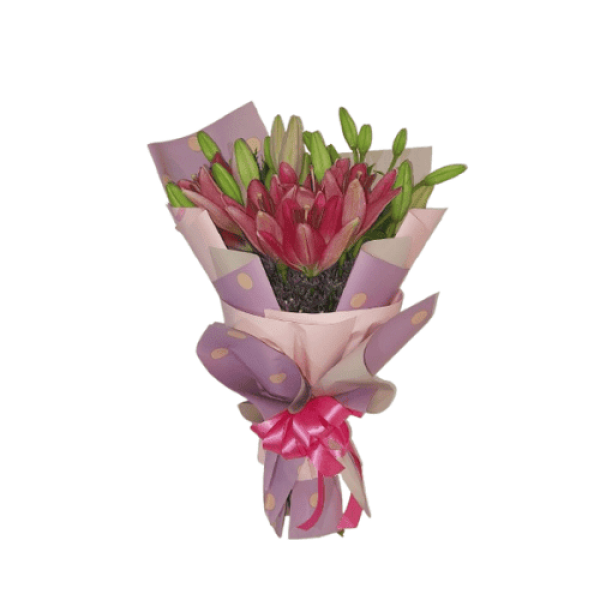Ramo 6 Liliums — Florería Frida Flores Rancagua