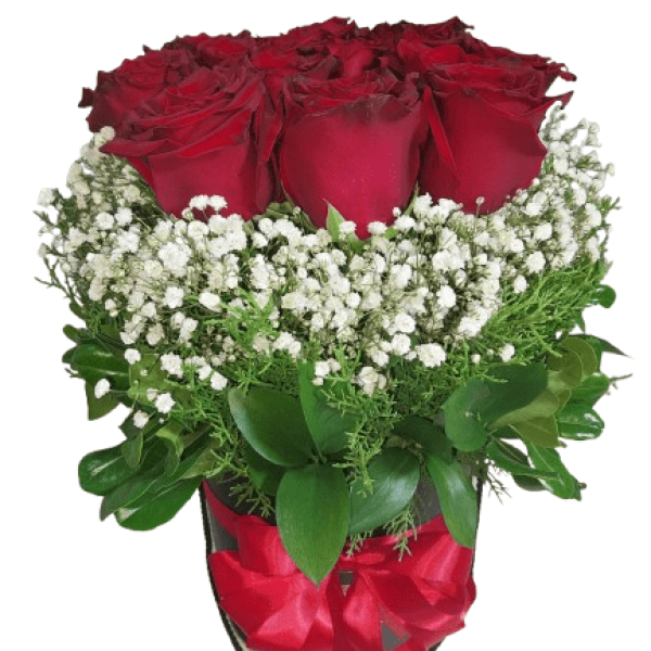 Caja 12 Rosas — Florería Frida Flores Rancagua