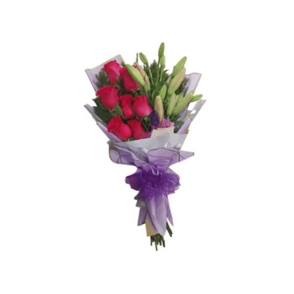 Ramo Rosas Y Liliums — Florería Frida Flores Rancagua