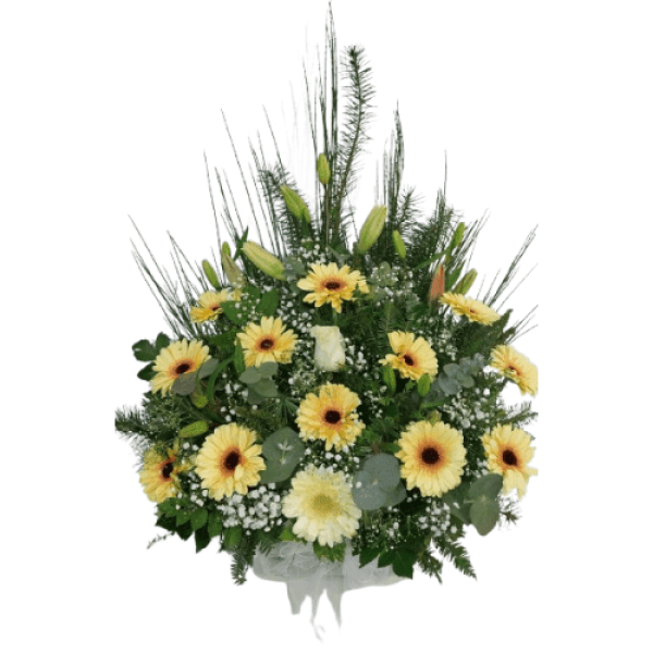 Arreglo Condolencias 20 Flores — Florería Frida Flores Rancagua